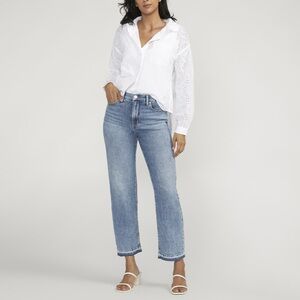 NWT JAG Rachel High Rise Relaxed Tapered Leg Jeans 6 8 10